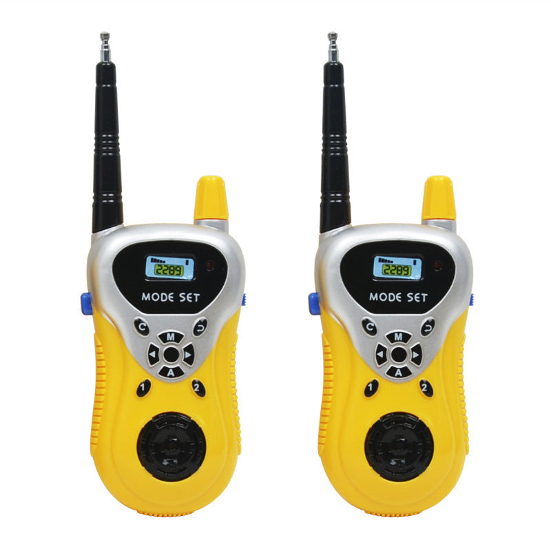 Cross-Border Exclusively For Children's Mini Walkie-Talkie Toys 2 Sets Of Wireless Smart Phone Parent-Child Interactive Outdoor Toys.